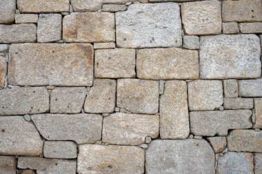 Eski bir taş duvarın doğal arka planı.