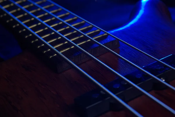 Details zur Gitarre — Stockfoto