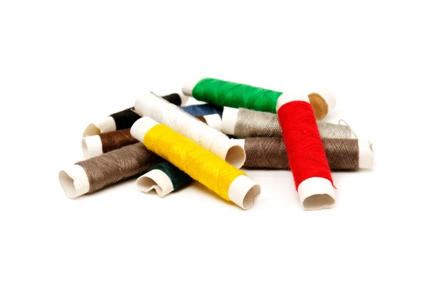 Set of colour threads — Stock Photo, Image