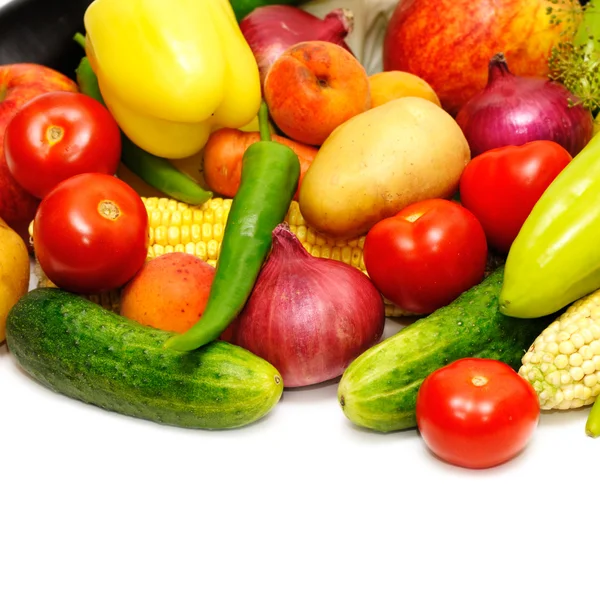 Sammlung Obst und Gemüse — Stockfoto