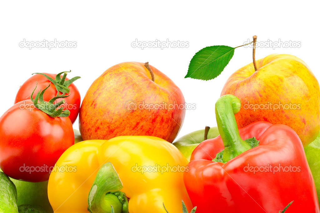 Composición de frutas y hortalizas: fotografía de stock © Serg64