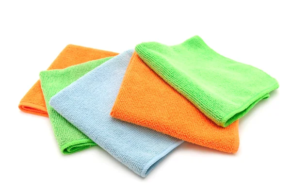 Colorful cloths microfiber — Stock Photo, Image