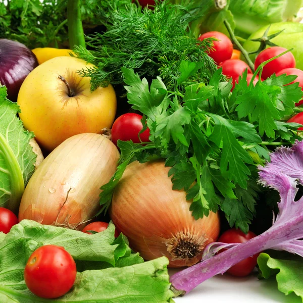 Frisches Obst und Gemüse — Stockfoto