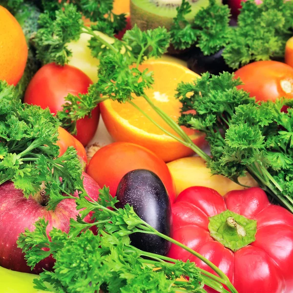 Frukt och grönsaker — Stockfoto