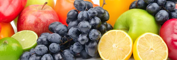 Zusammensetzung von Obst und Gemüse — Stockfoto