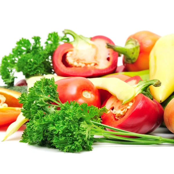 Collection vegetables — Stock Photo, Image