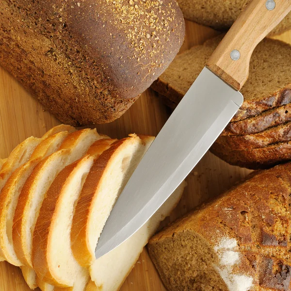 Cut bread — Stock Photo, Image