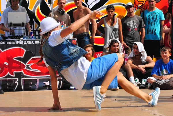 Dança do hip hop — Fotografia de Stock