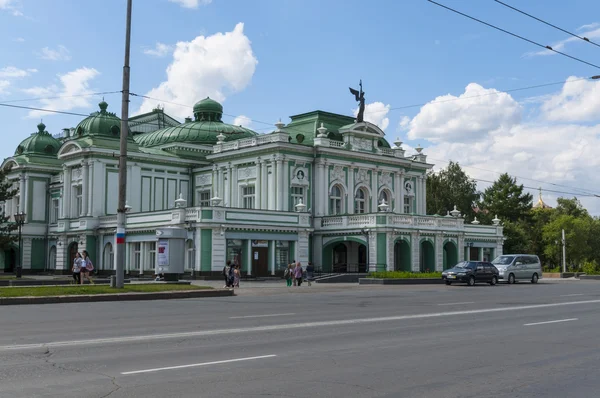 Omsk Drama theater — Stock Photo, Image