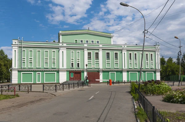 Hus i omsk — Stockfoto