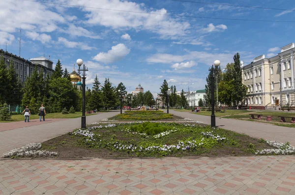 Parco a Omsk — Foto Stock
