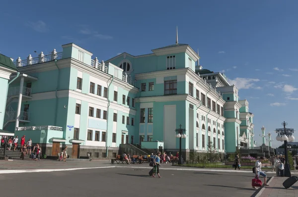 Estación en Omsk — Foto de Stock