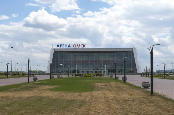 Hockey arena in Omsk — Stockfoto