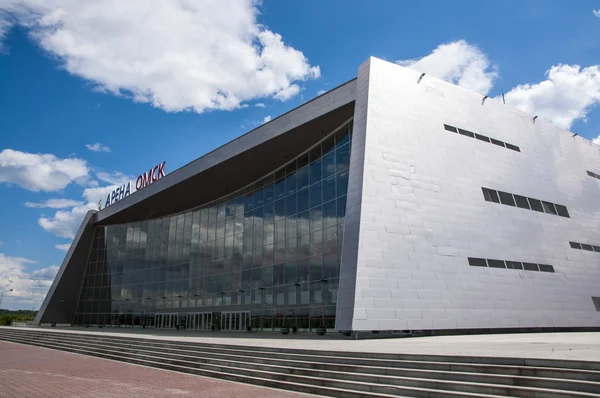 Хоккейная арена в Омске — стоковое фото