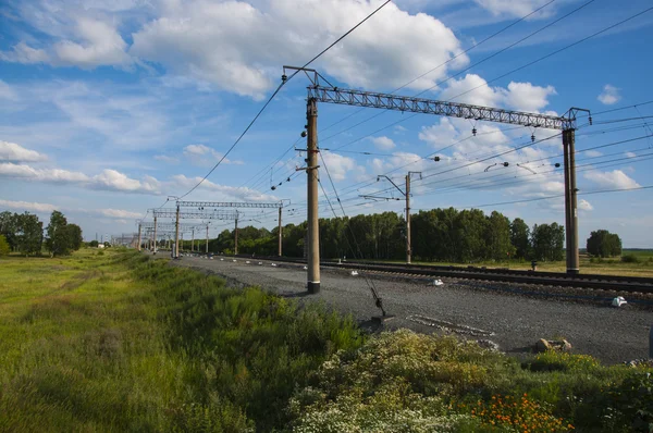 Transib-railway — Stock Photo, Image