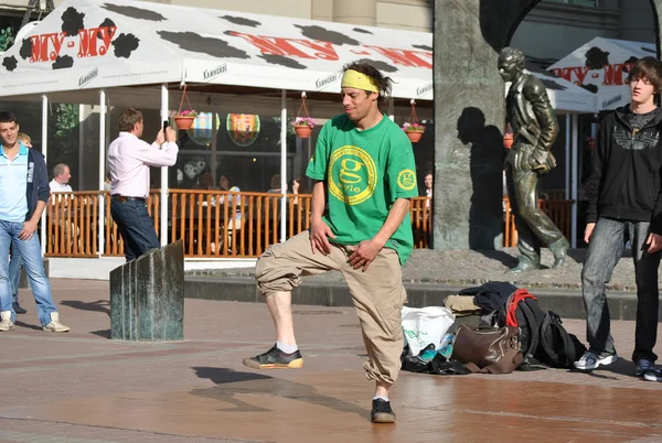 Street dansare hip hop — Stockfoto