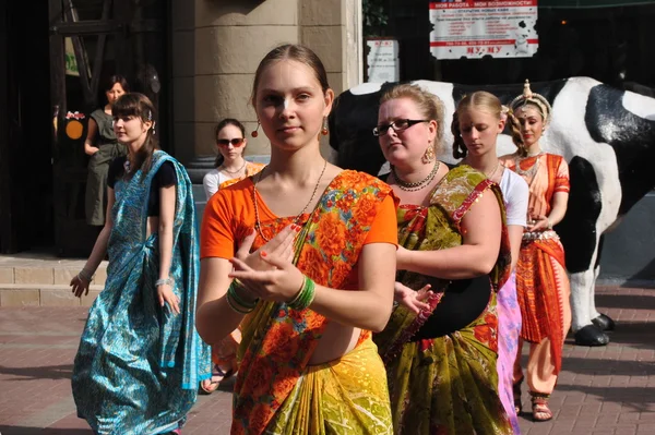 Fiesta de la conciencia de Krishna — Foto de Stock