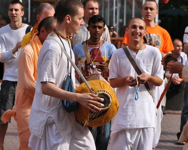 Fiesta de la conciencia de Krishna — Foto de Stock