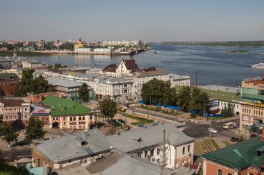 Nijniy novgorod üstten görüntüleme