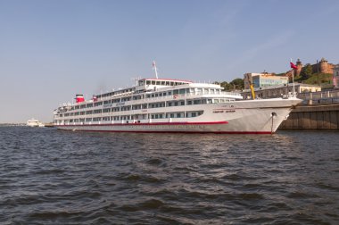 volga Nehri yolcu gemisinde
