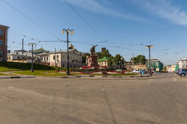 De straten van Nizjni novgorod — Stockfoto