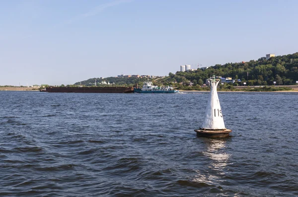 Volga River — Stock Photo, Image