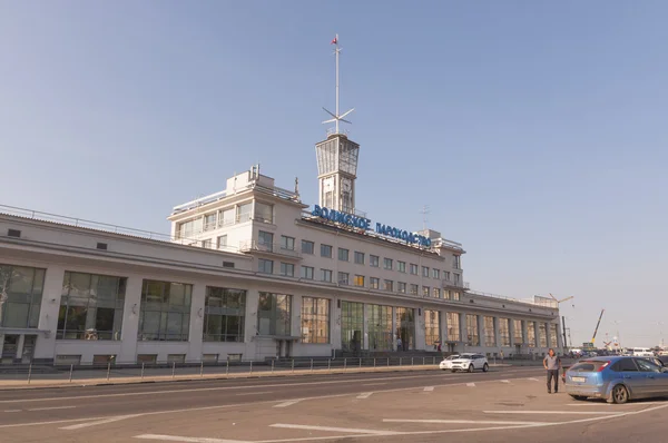 Rivier station in Nizjni novgorod — Stockfoto