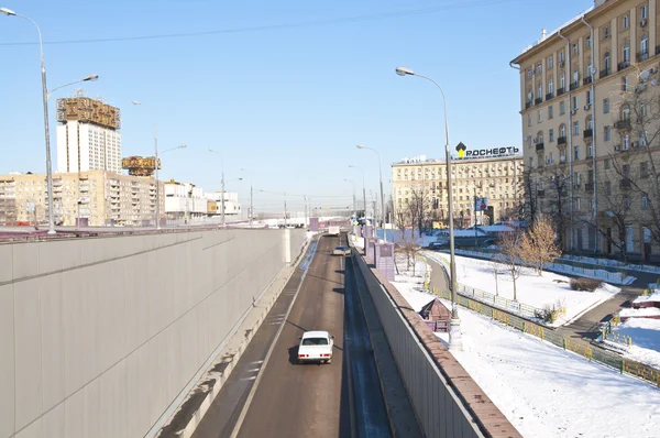 Der Weg nach Moskau — Stockfoto