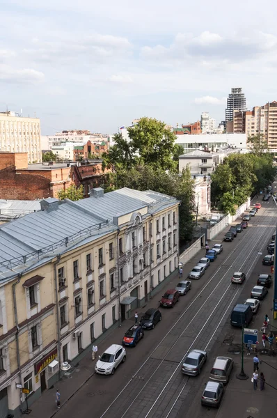 Το κέντρο της Μόσχας από ψηλά — Φωτογραφία Αρχείου