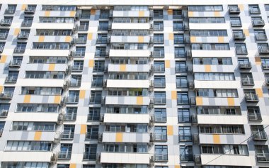 modern yüksek katlı apartman