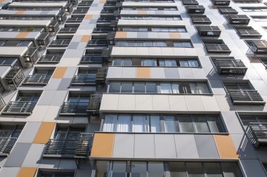 modern yüksek katlı apartman