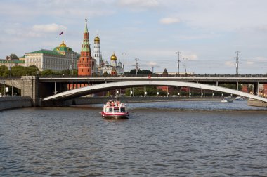 Moskova. kremlin ile peyzaj