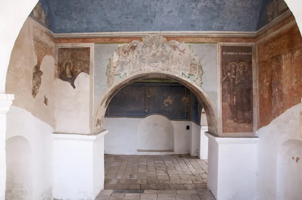 Ancient Christian frescoes — Stockfoto