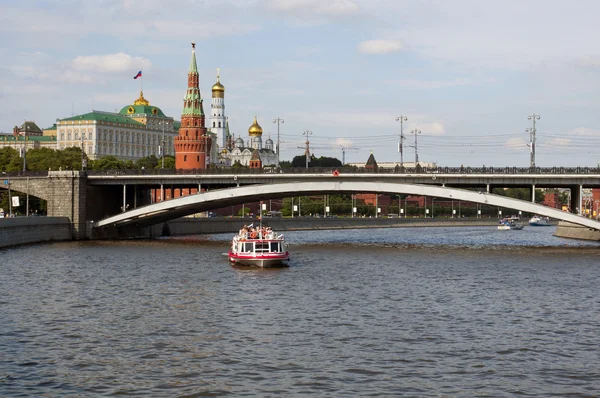 Moscou. Paysage avec le Kremlin — Photo