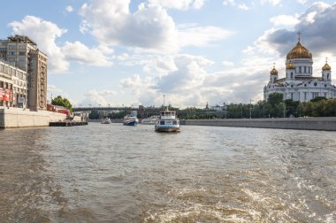 Moskova Nehri manzarası.