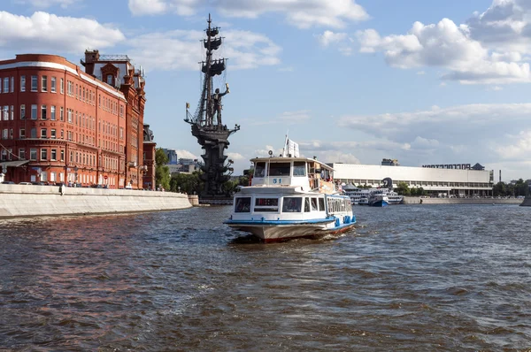 Moskva flodlandskap. — Stockfoto