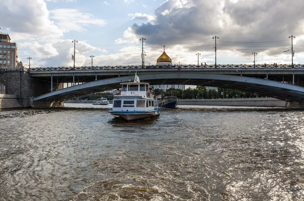 モスクワ川の風景. — ストック写真