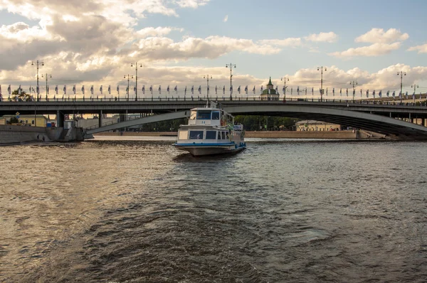 Moskova Nehri manzarası. — Stok fotoğraf