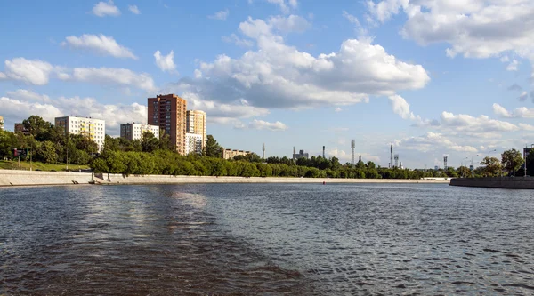 Moskva flodlandskap. — Stockfoto