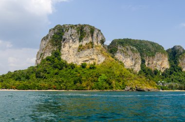kayalar andaman Denizi'nin kıyısında. Krabi thailand