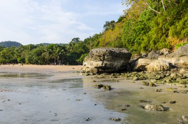 kayalar andaman Denizi'nin kıyısında. Tayland