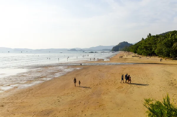 The beautiful sea beach in Krabi Thailand — Stock Photo, Image