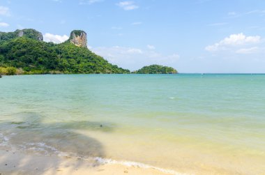 Kumsalda kişi, açılış tarihi yarımadanın railay Tayland