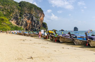 Kumsalda kişi, açılış tarihi yarımadanın railay Tayland