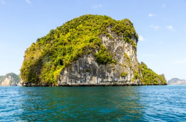 plaj ve kayalıklarla ilindeki krabi, Tayland