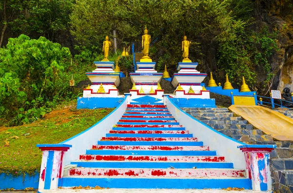 Thailand. Tiger Cave Monastery Wat Tham Su — Stock Photo, Image