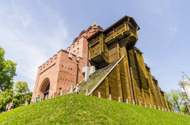 Bir Kiev, eski kale golden gate sembolleri