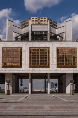 Rus Bilimler Rusya Federasyonu modern Akademisi presidyum bina cephe bina