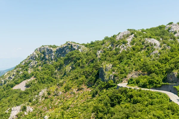 Karadağ'daki yaz aylarında Balkan dağlarının görünümü