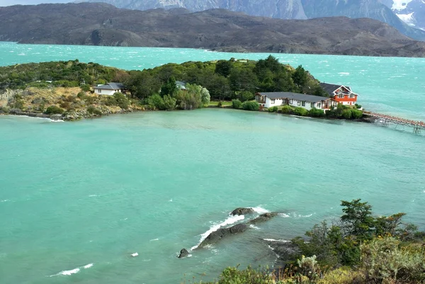 Lago en Chile — Foto de Stock